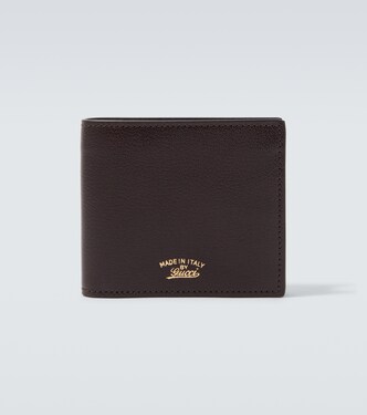 Leather bifold wallet | Gucci