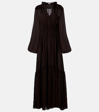 Robe longue Lotus | Joseph