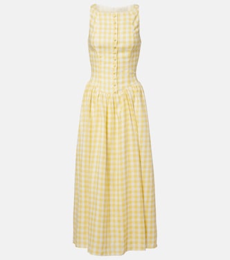 Midikleid Fortia aus Leinen | Faithfull