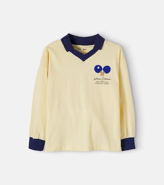 Table Tennis cotton jersey polo shirt | Mini Rodini