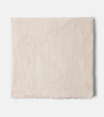 Linen crépon throw | Maison de Vacances