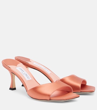 Skye satin mules | Jimmy Choo