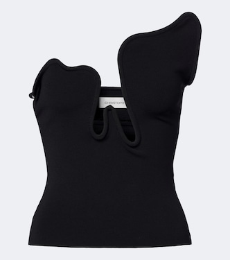 Salacia ribbed-knit jersey top | Christopher Esber