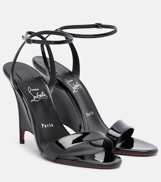 Miss Z patent leather wedge sandals | Christian Louboutin