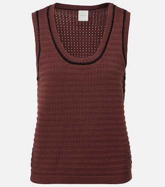 Gideon pointelle cotton tank top | Varley