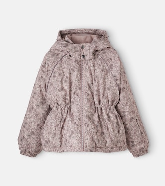 Bedruckte Skijacke Snowy | Wheat