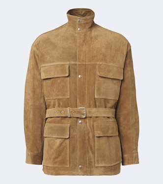 Doran belted suede jacket | Arma