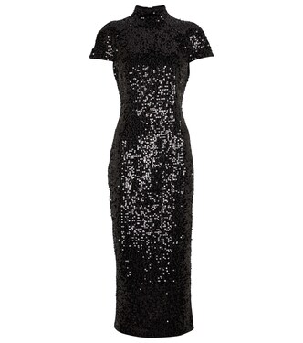 Robe midi à paillettes | Rasario