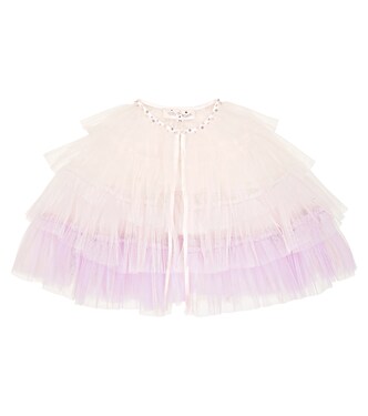 Josette embellished tulle cape | Tutu Du Monde
