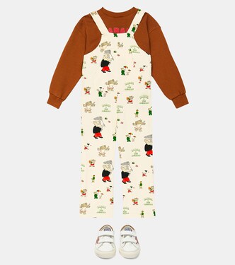 x Babar cotton jersey sweatshirt in brown - The Animals