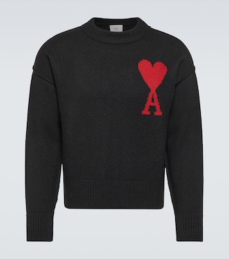 Ami De Cœur virgin wool sweater | Ami Paris
