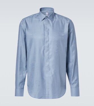 Scritto Andy silk and cotton shirt | Berluti