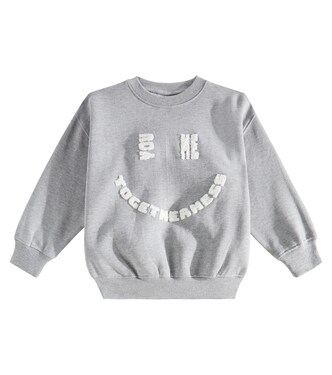 Mar embroidered cotton sweatshirt | Molo