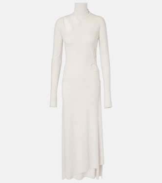 Cutout jersey midi dress | Victoria Beckham