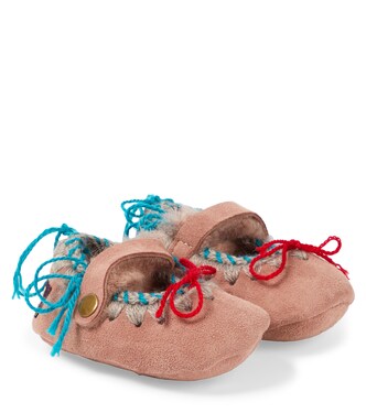 Baby suede ballet flats | Mou Kids