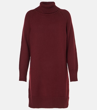 Trudy virgin wool turtleneck minidress | Max Mara