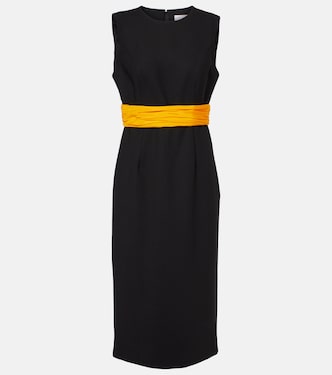 Wool cocktail dress | Carolina Herrera