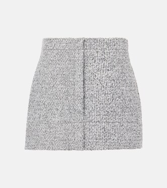 Minifalda White Label Elise de bouclé | Proenza Schouler