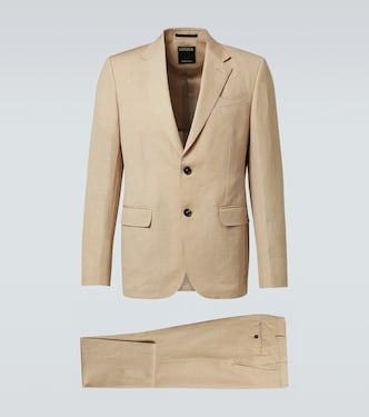 Traje Trofeo de lana y lino | Zegna