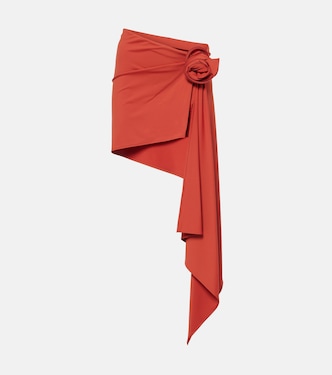 Asymmetrical beach cover-up | Magda Butrym