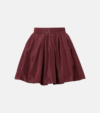 Faille balloon miniskirt | Patou