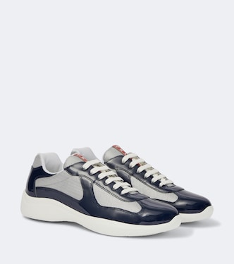 Sneakers aus Lackleder | Prada