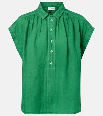 Elowen linen top | Velvet