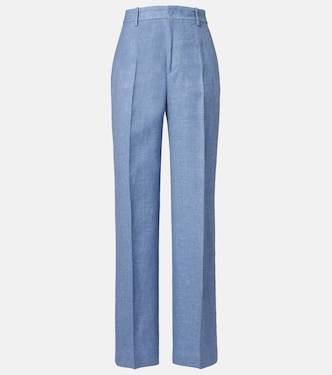 Pantalones anchos de algodón y lino | Polo Ralph Lauren