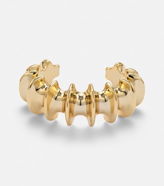 Murphy gold-plated cuff bracelet | Jennifer Fisher