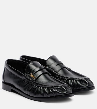 Leather penny loafers | Saint Laurent
