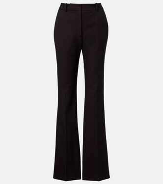 Tafira high-rise gabardine flared pants | Joseph