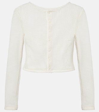 Cardigan aus Häkelstrick | Montce