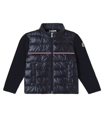 Down-paneled cardigan | Moncler Enfant