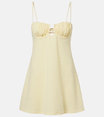 Vestido corto Petal a cuadros | Montce