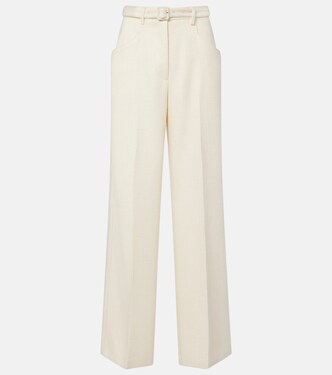 Norman silk and wool wide-leg pants | Gabriela Hearst