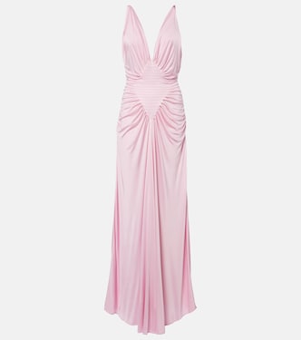 Draped jersey gown | Versace
