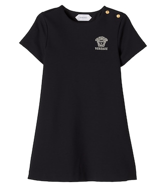 La Medusa embroidered dress | Versace Kids