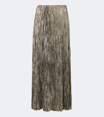 Luciana satin maxi skirt | Ralph Lauren Collection