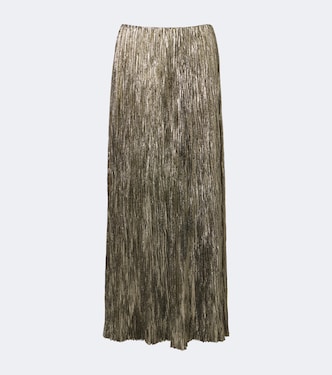 Gonna lunga Luciana in raso | Ralph Lauren Collection