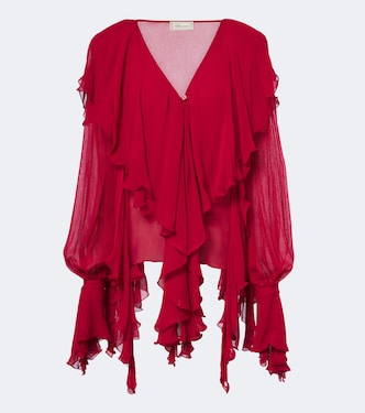 Bluse aus Crêpe | Blumarine