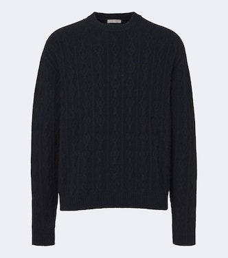 Nanni cable-knit cashmere sweater | The Row