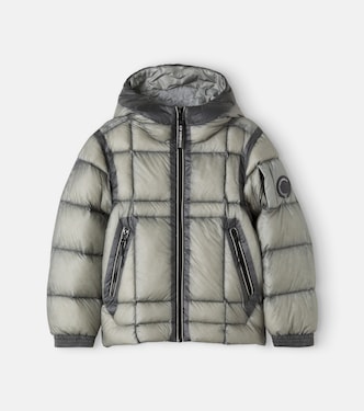 Hooded padded down jacket | C.P. Company Kids