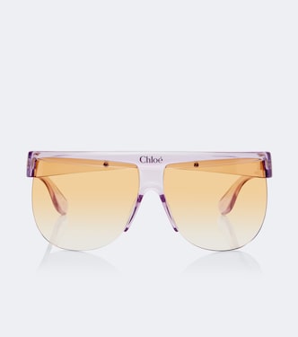 Logo shield sunglasses | Chloé