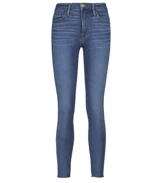 Le Skinny De Jeanne mid-rise jeans | Frame
