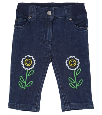 Baby embroidered jeans | Stella McCartney Kids