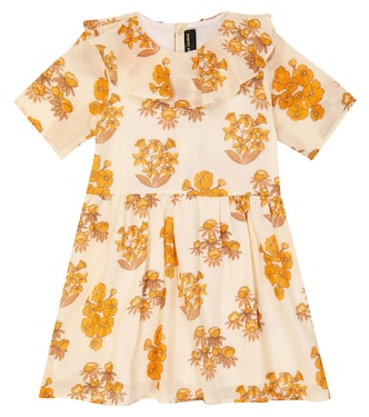 Printed cotton dress | Mini Rodini