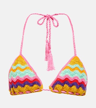 Crochet cotton bikini top | Anna Kosturova