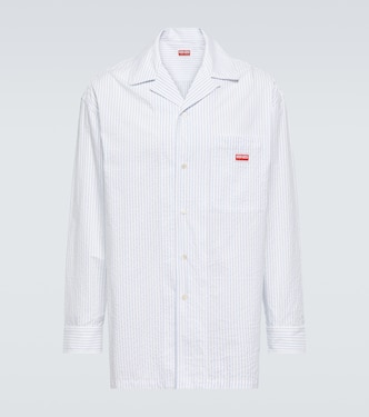 Pinstriped cotton poplin shirt | Kenzo