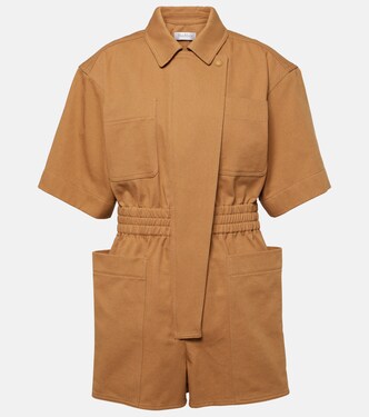 Angora cotton drill playsuit | Max Mara