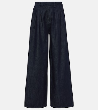 Nolan high-rise wide-leg jeans | The Frankie Shop